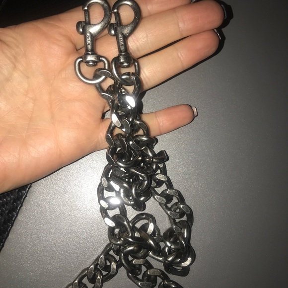 Black monogram envelope purse ¥$£ - Picture 7 of 8